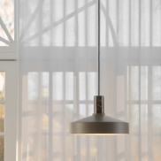 Nordlux Elvas marble - lampe suspendue - Ø 37,5 x 234,5 cm - marron
