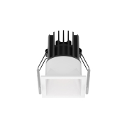 Nova Luce Bree - spot à encastrer - 56 x 56 mm, 50 x 50 mm encastré - 7W LED inclus - IP32 - blanc