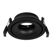 Nova Luce Enzo - spot encastrable - Ø 105 mm, Ø 100 mm encastrable - noir