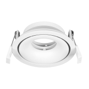 Nova Luce Enzo - spot encastrable - Ø 105 mm, Ø 100 mm encastrable - blanc