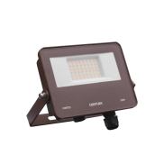 Century Italia Porteo CCT - spot - 14,4 x 16,2 x 3,6 cm - 30W LED inclus - couleur de lumière réglable - IP65 - brun