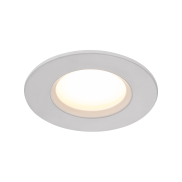 Nordlux Dorado - spot encastré - Ø 85 mm, Ø 72 mm encastré - 5,5W LED dimmable inclus - IP65 - blanc