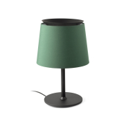 Faro Savoy - lampe à poser - Ø 32 x 51 cm - noir et vert