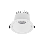 Nova Luce Brady - spot encastré - Ø 14 x 9 cm - Ø 130 mm encastré - 20W LED inclus - IP67- blanc