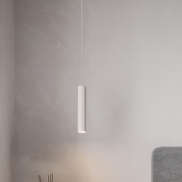 Nova Luce Comet - lampe suspendue - Ø 4 x 200 cm - blanc sable