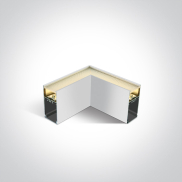 ONE Light LED Accessoires linéaires - angle pour 38150A et 38151A - 14W LED inclus - blanc - couleur de lumière réglable