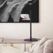 Nova Luce Kedros - lampe à poser - 22 x 46 x 27 cm - 9W dimmable  LED inclus - blanc