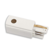 Maxlight Track - borne d'alimentation (gauche) pour rails - 96 x 21,5 x 32,5 cm - blanc
