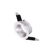 Integral LED AccentPlus Mini – spot encastrable – Ø 68 mm – diamètre d’encastrement Ø 60 mm – argent mat