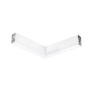 Nova Luce Dido - profilé lumineux linéaire - 34,5 x 3,8 x 7 cm - 20W LED inclus - blanc - couleur de lumière blanche