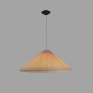 Faro Saigon-in - lampe suspendue - Ø 130 x 76 cm - blanc ivoire