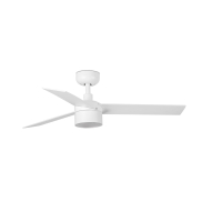 Faro Rudder Tek 3 S - ventilateur de plafond avec lumière - Ø 106 cm - blanc mat - 4000K