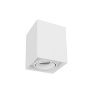 Nova Luce Rende - spot en saillie - 9,6 x 9,6 x 12 cm - blanc