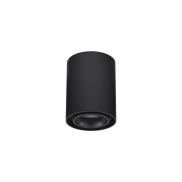 Nova Luce Ulty - spot en saillie - Ø 9,6 x 12,5 cm - noir