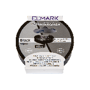 Elmark ruban isolant en PVC 19mm - 10 mètres de long - noir