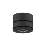 Nova Luce Lot - spot en saillie - Ø 10 x 7 cm - 15W LED inclus - noir