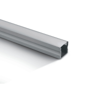 ONE Light profilé avec diffuseur - 200 cm - aluminium et opale