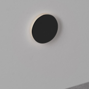 Nova Luce Compo - applique encastrée - Ø 5 x 9 cm - 1W LED inclus - IP67 - noir sablé