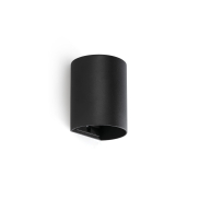 Faro Sole - applique murale - 8 x 10 x 6,5 cm - noire