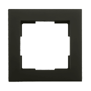 Ion Industries V1 - cadre de recouvrement simple - noir mat
