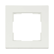Ion Industries V1 - cadre de recouvrement simple - blanc mat