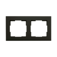 Ion Industries V1 - cadre de couverture double - noir mat