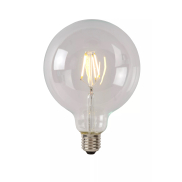 Lucide Lampe à incandescence LED classe B - Ø 12,5 x 17,5 cm - E27 - 7W dimmable - 2700K - transparent
