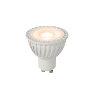 Lucide Spot LED - Ø 5 x 5,3 cm - GU10 - 5W - 3 StepDim - 2700K à 2200K - blanc