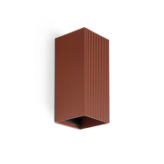 Faro Lune II L - applique murale - 8 x 15,5 x 6,5 cm - terracotta