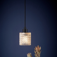 Nordlux Hollywood - lampe suspendue - Ø 10,8 x 317,7 cm - ambre