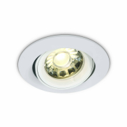 ONE Light Lock Ring Range - spot encastré - Ø 94 mm, Ø 82 mm encastré - blanc