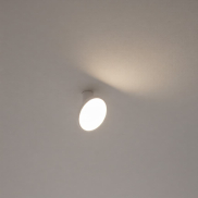 Nova Luce Ekei - plafonnier - Ø 20 x 21,4 cm - 14W LED inclus - blanc sablé