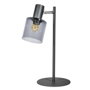 ETH Sledge Glass - lampe de table - Ø 20 x 45 cm - fumé