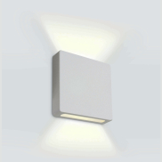 ONE Light Dark Light Step Series - applique encastrée - 5 x 4 x 5 cm - 2W LED dimmable inclus - IP65 - blanc