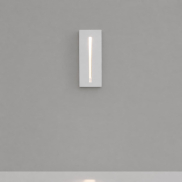 Nova Luce Aizen - applique encastrée - 5 x 13,5 x 6,5 cm - 3W LED inclus - IP65 - blanc sablé