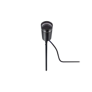 Integral LED Moroni – spot encastré au sol sur piquet – Ø 6 x 37,2 cm – IP65 – noir