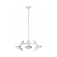 Artdelight Vectro - lampe suspendue - Ø 55 x 173 cm - blanc
