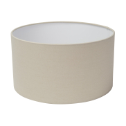 Searchlight Drum - abat-jour - Ø 30 x 16,5 cm - beige