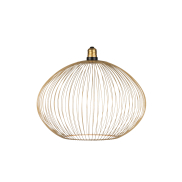 Segula Floating Globe Filo LED Oval - Ø 30 cm - E27 - 6W dimmable - 2200K - sable du désert