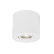 Nova Luce Gozzano - spot apparent - Ø 8 x 9 cm - blanc