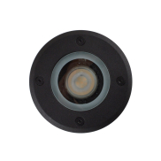 Roi Du Luminaire Hades - spot rond pour l'extérieur - Ø 110 mm, Ø100 mm à encastrer - IP67 - noir