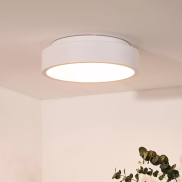 Lucide Talowe - plafonnier - Ø 30 x 8 cm - 20W LED dimmable inclus - blanc