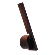 Maxlight Merano - applique murale - 8 x 6 x 27,5 cm - 6W LED inclus - noir