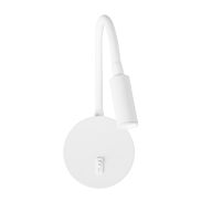 Nova Luce Jaco - lampe de chevet - 10 x 3 x 44 cm - 3W LED inclus - blanc