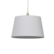 Abat-jour conique Clyde Searchlight - Ø 30 x 19 cm - blanc