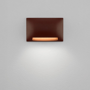 Nova Luce Sub - applique murale extérieure - 13,5 x 8,5 x 3,5 cm - 5W LED inclus - IP65 - corten