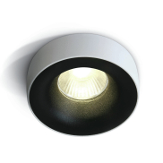 ONE Light Floating Ring Range - plafonnier - Ø 8,5 x 7 cm - 12W LED inclus - noir