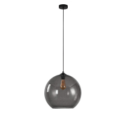 Artdelight Marino - lampe suspendue - Ø 40 x 195 cm - fumé