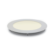 ONE Light Panneau encastré rond - Ø 17,3 x 2,2 cm - 12W LED inclus - IP40 - blanc - couleur de lumière blanc chaud