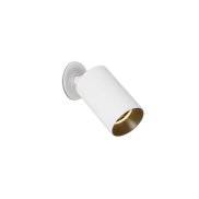 Faro Stan - spot en saillie 1L - Ø 6 x 13,7 cm, encastré Ø 50 mm - blanc mat